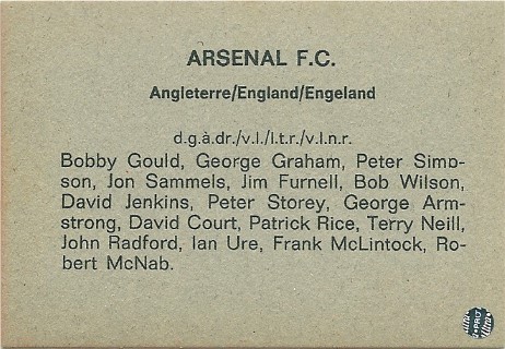 Back of the Card